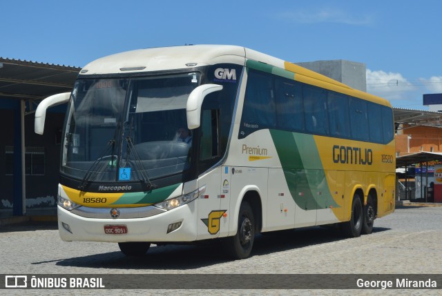 Empresa Gontijo de Transportes 18580 na cidade de Pombal, Paraíba, Brasil, por George Miranda. ID da foto: 12186110.