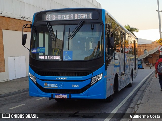 BRT Sorocaba Concessionária de Serviços Públicos SPE S/A 3064 na cidade de Sorocaba, São Paulo, Brasil, por Guilherme Costa. ID da foto: 12189177.