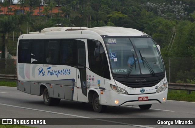 Rio Transportes e Turismo RJ 849.002 na cidade de Santa Isabel, São Paulo, Brasil, por George Miranda. ID da foto: 12145958.