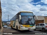 Empresa Gontijo de Transportes 14915 na cidade de Minas Novas, Minas Gerais, Brasil, por Josimar Gomes Simoes. ID da foto: :id.