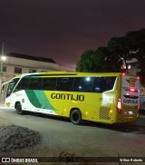 Empresa Gontijo de Transportes 7130 na cidade de Governador Valadares, Minas Gerais, Brasil, por Wilton Roberto. ID da foto: :id.