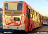 Itajaí Transportes Coletivos 2049 na cidade de Campinas, São Paulo, Brasil, por Tony Maykon Santos. ID da foto: :id.