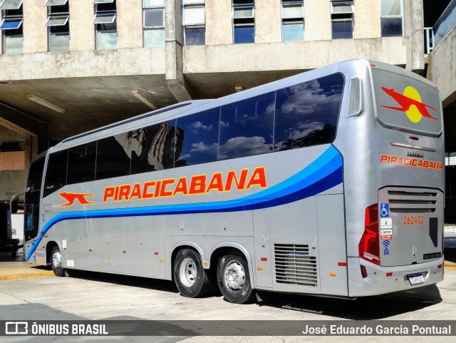 Viação Piracicabana 262402 na cidade de Limeira, São Paulo, Brasil, por José Eduardo Garcia Pontual. Número da foto: #13296709.