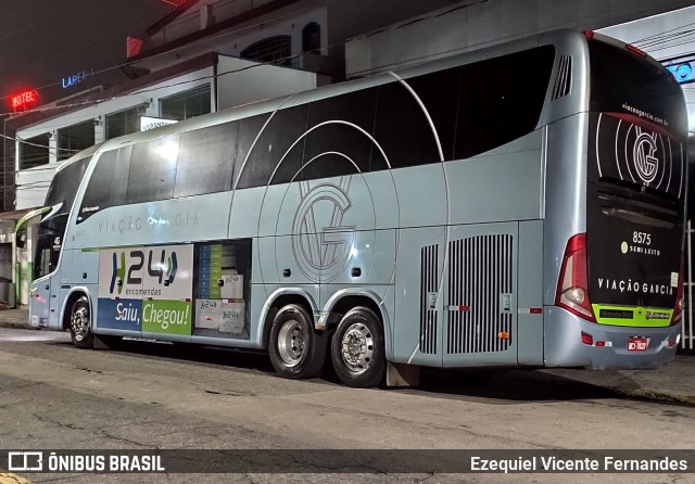 Viação Garcia 8575 na cidade de São José dos Campos, São Paulo, Brasil, por Ezequiel Vicente Fernandes. Número da foto: #13303328.