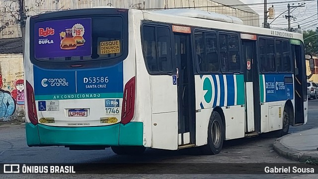 Transportes Campo Grande D53586 na cidade de Rio de Janeiro, Rio de Janeiro, Brasil, por Gabriel Sousa. Número da foto: #13303434.