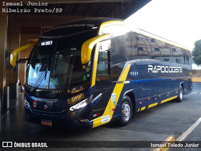 Rápido D´Oeste 24020 na cidade de Ribeirão Preto, São Paulo, Brasil, por Ismael Toledo Junior. Número da foto: #13303069.