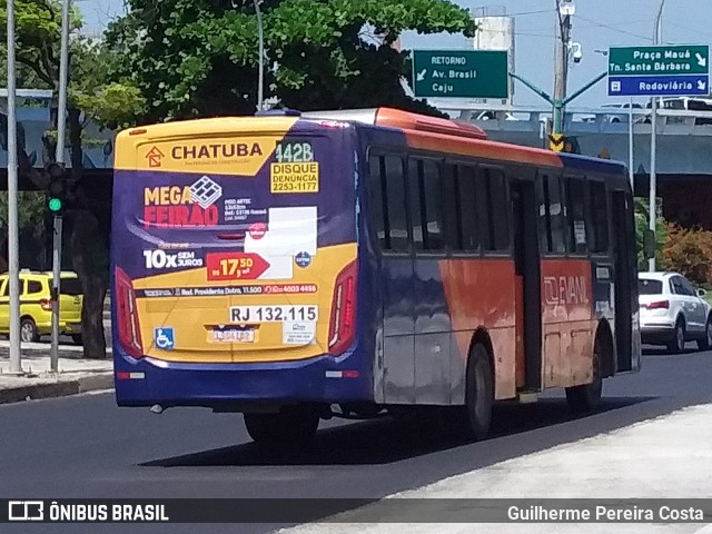 Evanil Transportes e Turismo RJ 132.115 na cidade de Rio de Janeiro, Rio de Janeiro, Brasil, por Guilherme Pereira Costa. Número da foto: #13304535.