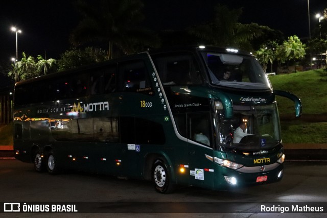 Viação Motta 18003 na cidade de Londrina, Paraná, Brasil, por Rodrigo Matheus. Número da foto: #13306284.