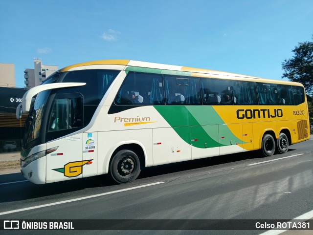 Empresa Gontijo de Transportes 19320 na cidade de Ipatinga, Minas Gerais, Brasil, por Celso ROTA381. Número da foto: #13304287.