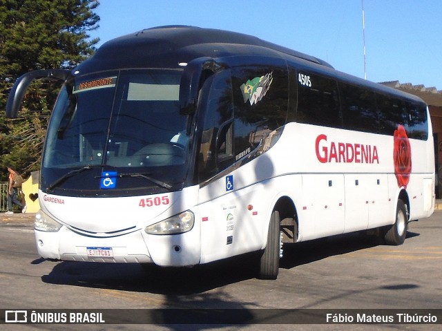 Expresso Gardenia 4505 na cidade de Três Corações, Minas Gerais, Brasil, por Fábio Mateus Tibúrcio. Número da foto: #13309929.