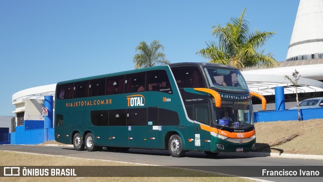 Viação Total 18006 na cidade de Marília, São Paulo, Brasil, por Francisco Ivano. Número da foto: #13312417.