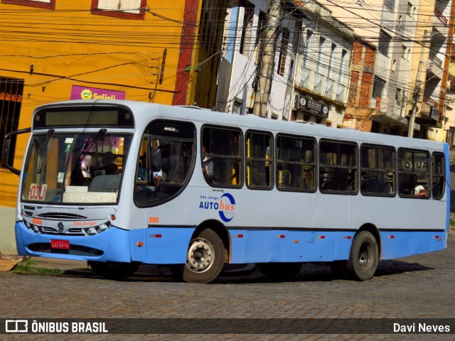 São Jorge Auto Bus 050 na cidade de Ponte Nova, Minas Gerais, Brasil, por Davi Neves. Número da foto: #13312374.
