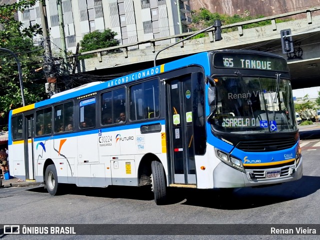 Transportes Futuro C30224 na cidade de Rio de Janeiro, Rio de Janeiro, Brasil, por Renan Vieira. Número da foto: #13311214.