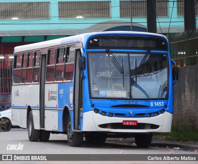 Viação Cidade Dutra 61453 na cidade de São Paulo, São Paulo, Brasil, por Carlos Alberto Matias. Número da foto: #13311132.