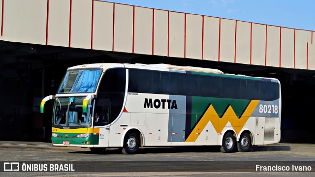 Viação Motta 80218 na cidade de Ourinhos, São Paulo, Brasil, por Francisco Ivano. Número da foto: #13312821.