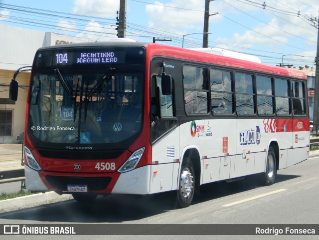 Real Alagoas de Viação 4508 na cidade de Maceió, Alagoas, Brasil, por Rodrigo Fonseca. Número da foto: #13315613.