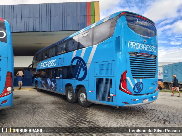 Auto Viação Progresso 6275 na cidade de Caruaru, Pernambuco, Brasil, por Lenilson da Silva Pessoa. Número da foto: #13314635.