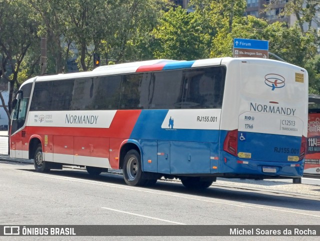 Viação Normandy do Triângulo C12513 na cidade de Rio de Janeiro, Rio de Janeiro, Brasil, por Michel Soares da Rocha. Número da foto: #13314200.