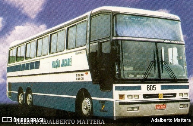Viação Jacareí 805 na cidade de São José dos Campos, São Paulo, Brasil, por Adalberto Mattera. Número da foto: #13315693.