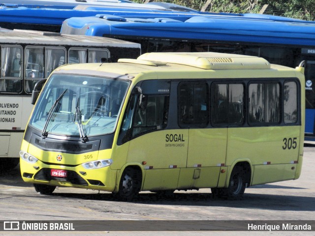 SOGAL - Sociedade de Ônibus Gaúcha Ltda. 305 na cidade de Canoas, Rio Grande do Sul, Brasil, por Henrique Miranda. Número da foto: #13315765.