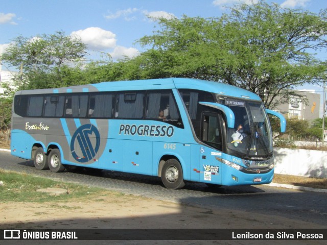 Auto Viação Progresso 6145 na cidade de Caruaru, Pernambuco, Brasil, por Lenilson da Silva Pessoa. Número da foto: #13314463.
