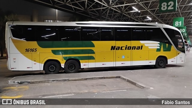 Viação Nacional 16165 na cidade de São Paulo, São Paulo, Brasil, por Fábio Santos. Número da foto: #13315100.