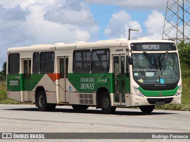 Viação Cidade das Dunas 015 na cidade de Messias, Alagoas, Brasil, por Rodrigo Fonseca. Número da foto: #13315692.