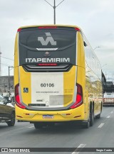 Viação Nova Itapemirim 60106 na cidade de Vila Velha, Espírito Santo, Brasil, por Sergio Corrêa. Número da foto: #13315156.