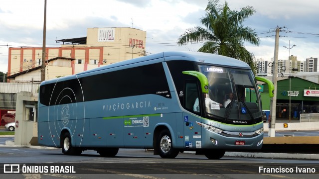 Viação Garcia 8214 na cidade de Londrina, Paraná, Brasil, por Francisco Ivano. Número da foto: #13318358.