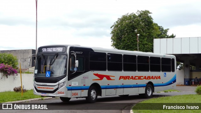 Viação Piracicabana 2404 na cidade de Ourinhos, São Paulo, Brasil, por Francisco Ivano. Número da foto: #13318212.