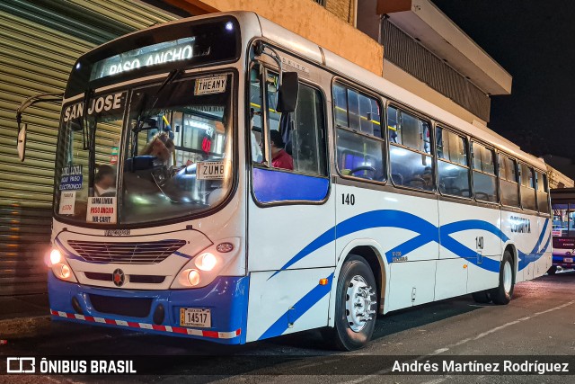 Conatra - Corporacion Nacional de Transporte 140 na cidade de Hospital, San José, San José, Costa Rica, por Andrés Martínez Rodríguez. Número da foto: #13317255.