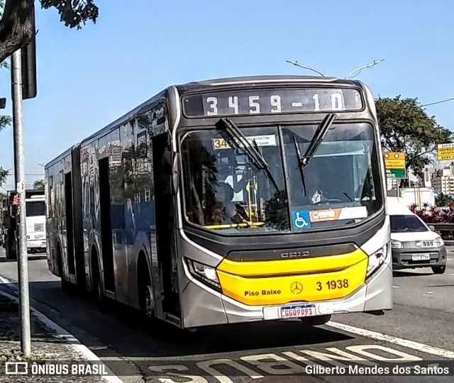 Viação Metrópole Paulista - Zona Leste 3 1938 na cidade de São Paulo, São Paulo, Brasil, por Gilberto Mendes dos Santos. Número da foto: #13315938.