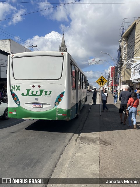 Jujú Transportes 2400 na cidade de Feira de Santana, Bahia, Brasil, por Jônatas Morais. Número da foto: #13316993.
