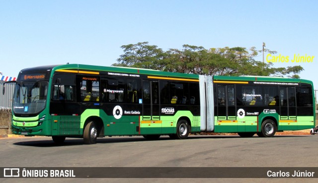 HP Transportes Coletivos ATTIVI ARTICULADO VOLVO BZRT 21 na cidade de Goiânia, Goiás, Brasil, por Carlos Júnior. Número da foto: #13318918.