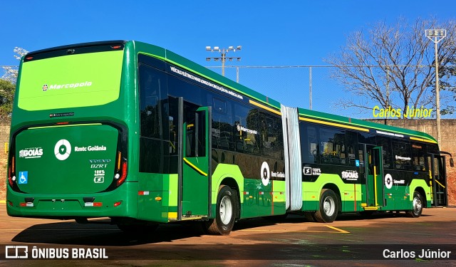HP Transportes Coletivos ATTIVI ARTICULADO VOLVO BZRT 21 na cidade de Goiânia, Goiás, Brasil, por Carlos Júnior. Número da foto: #13318925.