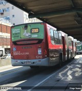 Trevo Transportes Coletivos 1215 na cidade de Porto Alegre, Rio Grande do Sul, Brasil, por Diego Soares. Número da foto: #13318809.