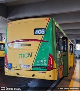 TCGL - Transportes Coletivos Grande Londrina 3152 na cidade de Londrina, Paraná, Brasil, por Andre Santos de Moraes. Número da foto: #13318986.