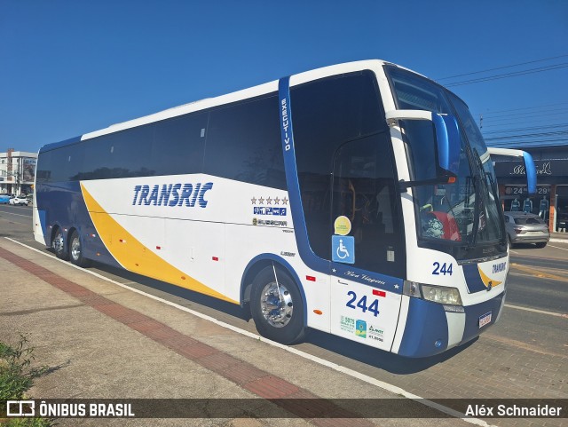 Transric Transportes 244 na cidade de Ilhota, Santa Catarina, Brasil, por Aléx Schnaider. Número da foto: #13322612.