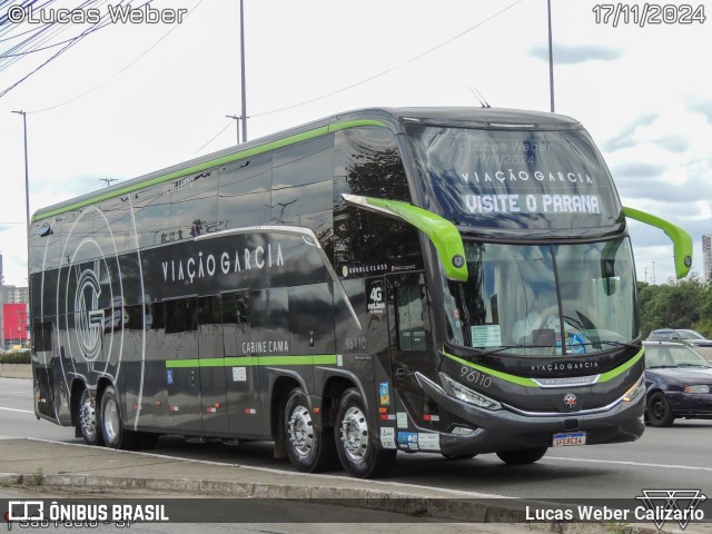 Viação Garcia 96110 na cidade de São Paulo, São Paulo, Brasil, por Lucas Weber Calizario. Número da foto: #13320861.