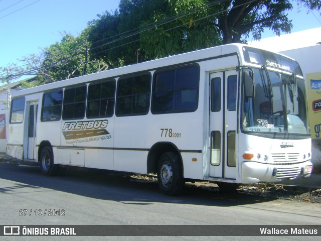 Fretbus Transporte e Turismo 001 na cidade de Fortaleza, Ceará, Brasil, por Wallace Mateus. Número da foto: #13322222.