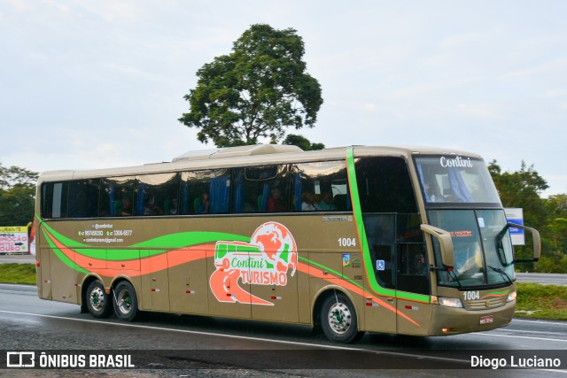 Contini Turismo - Transporte e Turismo Contini 1004 na cidade de Garuva, Santa Catarina, Brasil, por Diogo Luciano. Número da foto: #13322980.