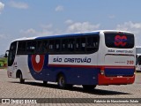 Viação São Cristóvão 2180 na cidade de Lavras, Minas Gerais, Brasil, por Fabricio do Nascimento Zulato. Número da foto: #13322945.