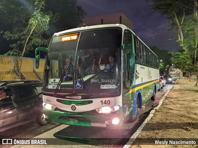 Transportes MP Tur 140 na cidade de Natal, Rio Grande do Norte, Brasil, por Wesly Nascimento. Número da foto: #13325157.