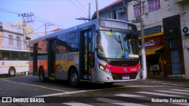 Allibus Transportes 4 5157 na cidade de São Paulo, São Paulo, Brasil, por Roberto Teixeira. Número da foto: #13324131.