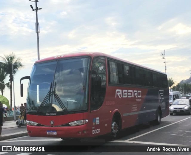 Ribeiro Turismo 5000 na cidade de Rio de Janeiro, Rio de Janeiro, Brasil, por André  Rocha Alves. Número da foto: #13325421.