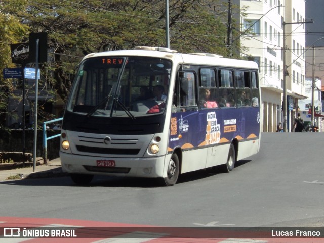 Viação Presidente 7080 na cidade de São João del Rei, Minas Gerais, Brasil, por Lucas Franco. Número da foto: #13323339.
