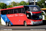 Expresso São Luiz 10110 na cidade de Simões Filho, Bahia, Brasil, por Felipe Pessoa de Albuquerque. Número da foto: #13324634.