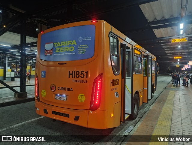 Auto Viação Redentor HI851 na cidade de Curitiba, Paraná, Brasil, por Vinícius Weber. Número da foto: #13325559.