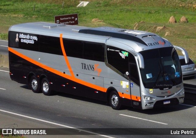 Trans Vip Transportes e Turismo 9039 na cidade de Roseira, São Paulo, Brasil, por Luiz Petriz. Número da foto: #13327609.