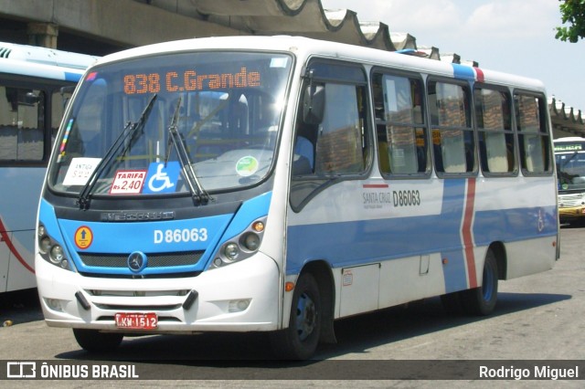 Auto Viação Jabour D86063 na cidade de Rio de Janeiro, Rio de Janeiro, Brasil, por Rodrigo Miguel. Número da foto: #13326170.